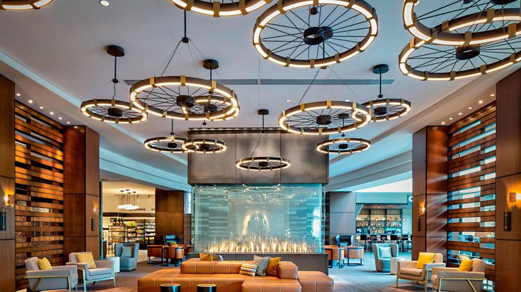 Indianapolis Marriott Downtown Lobby