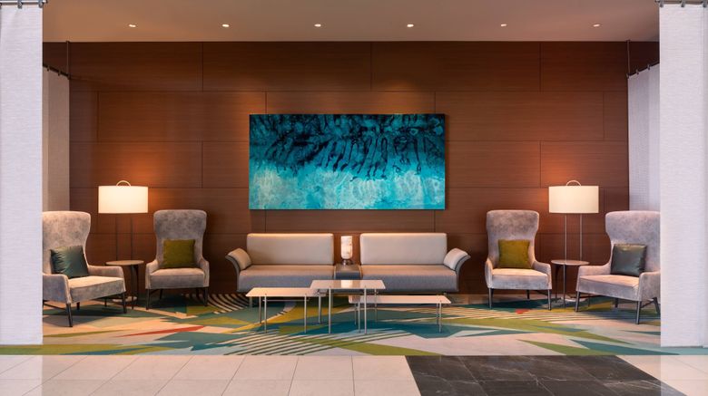 <b>JW Marriott Los Angeles L.A. LIVE Lobby</b>. Images powered by <a href="https://www.leonardoworldwide.com/" title="Leonardo Worldwide" target="_blank">Leonardo</a>.