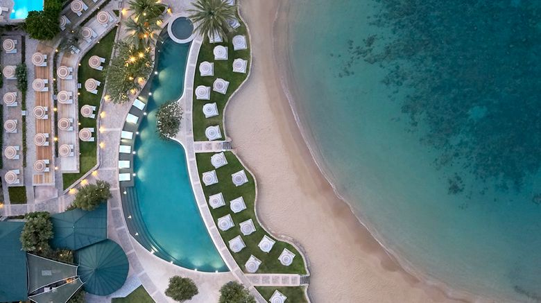 <b>Porto Elounda Golf & Spa Resort Beach</b>. Images powered by <a href="https://www.leonardoworldwide.com/" title="Leonardo Worldwide" target="_blank">Leonardo</a>.