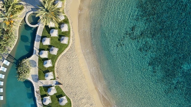 <b>Porto Elounda Golf & Spa Resort Beach</b>. Images powered by <a href="https://www.leonardoworldwide.com/" title="Leonardo Worldwide" target="_blank">Leonardo</a>.