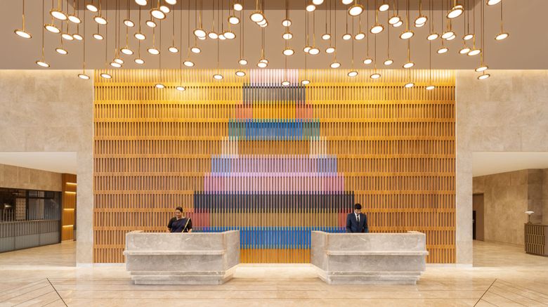 <b>Courtyard by Marriott Tiruchirappalli Lobby</b>. Images powered by <a href="https://www.leonardoworldwide.com/" title="Leonardo Worldwide" target="_blank">Leonardo</a>.