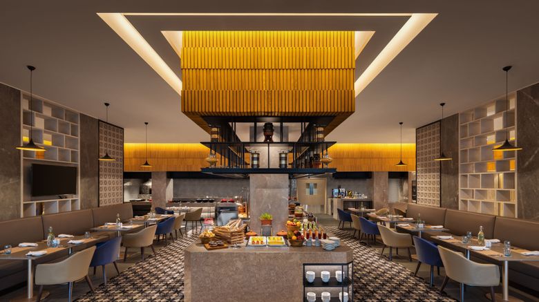 <b>Courtyard by Marriott Tiruchirappalli Restaurant</b>. Images powered by <a href="https://www.leonardoworldwide.com/" title="Leonardo Worldwide" target="_blank">Leonardo</a>.