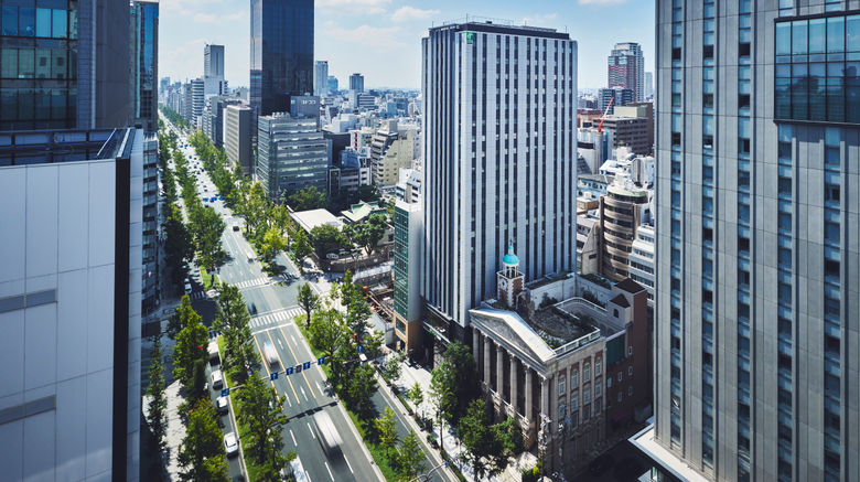 <b>Holiday Inn Express City Centre Midosuji Exterior</b>. Images powered by <a href="https://www.leonardoworldwide.com/" title="Leonardo Worldwide" target="_blank">Leonardo</a>.