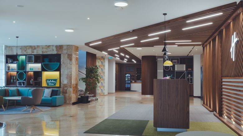 <b>Holiday Inn Skopje Lobby</b>. Images powered by <a href="https://www.leonardoworldwide.com/" title="Leonardo Worldwide" target="_blank">Leonardo</a>.