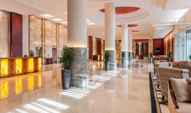 Sheraton Oman Hotel Exterior