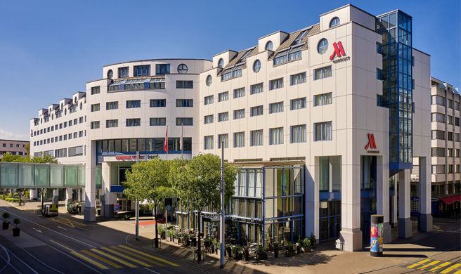 Basel Marriott Hotel Exterior