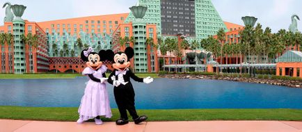 Walt Disney World Swan Exterior