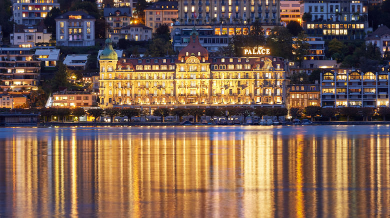 <b>Mandarin Oriental Palace, Luzern Exterior</b>. Images powered by <a href="https://www.leonardoworldwide.com/" title="Leonardo Worldwide" target="_blank">Leonardo</a>.