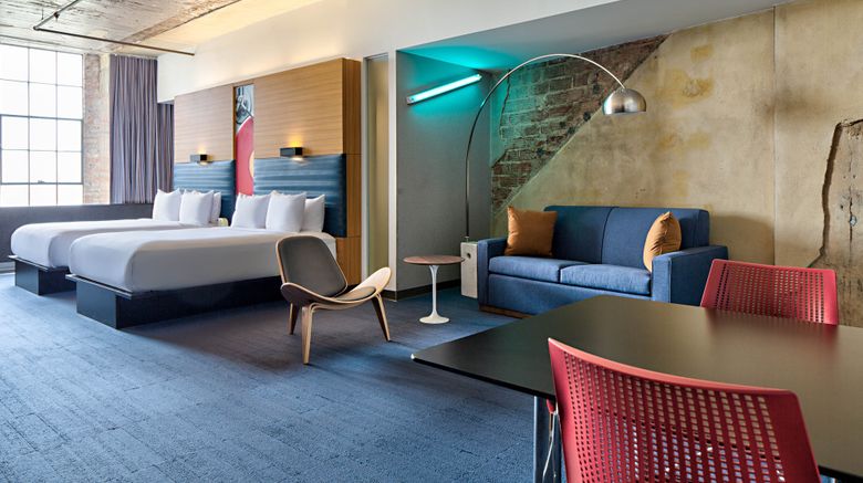 <b>aloft Dallas Downtown Suite</b>. Images powered by <a href="https://www.leonardoworldwide.com/" title="Leonardo Worldwide" target="_blank">Leonardo</a>.