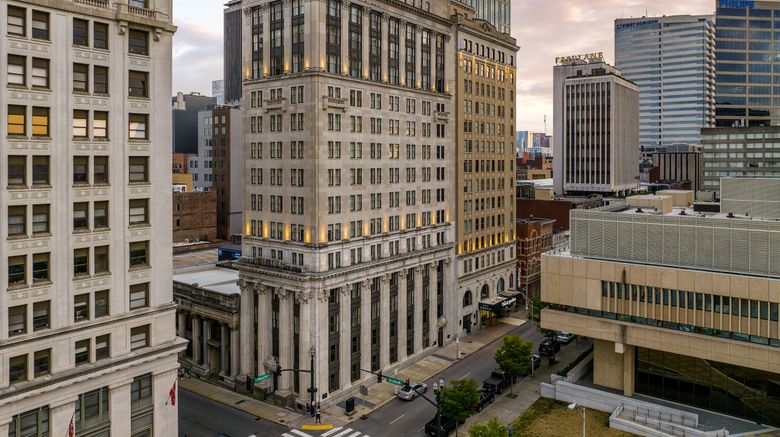 Hotel Indigo Nashville Exterior. Images powered by <a href="https://www.leonardoworldwide.com" target="_blank" rel="noopener">Leonardo</a>.