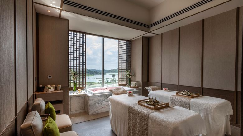 <b>Taj Lakefront Bhopal Spa</b>. Images powered by <a href="https://www.leonardoworldwide.com/" title="Leonardo Worldwide" target="_blank">Leonardo</a>.