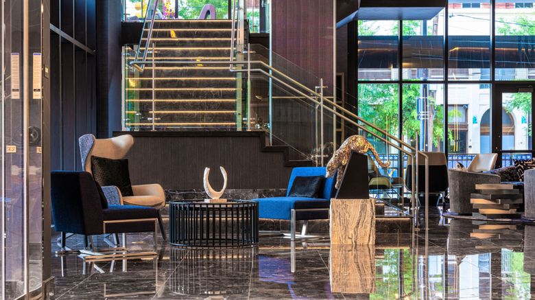 <b>Renaissance Downtown Bricktown Hotel Lobby</b>. Images powered by <a href="https://www.leonardoworldwide.com/" title="Leonardo Worldwide" target="_blank">Leonardo</a>.