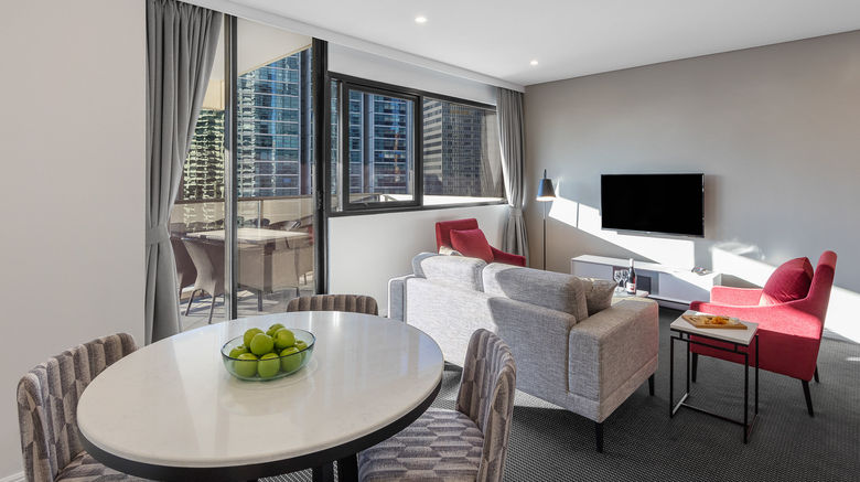 <b>Meriton Suites Kent Street Suite</b>. Images powered by <a href="https://www.leonardoworldwide.com/" title="Leonardo Worldwide" target="_blank">Leonardo</a>.