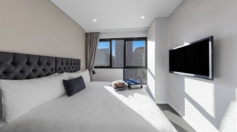 <b>Meriton Suites Kent Street Suite</b>. Images powered by <a href="https://www.leonardoworldwide.com/" title="Leonardo Worldwide" target="_blank">Leonardo</a>.