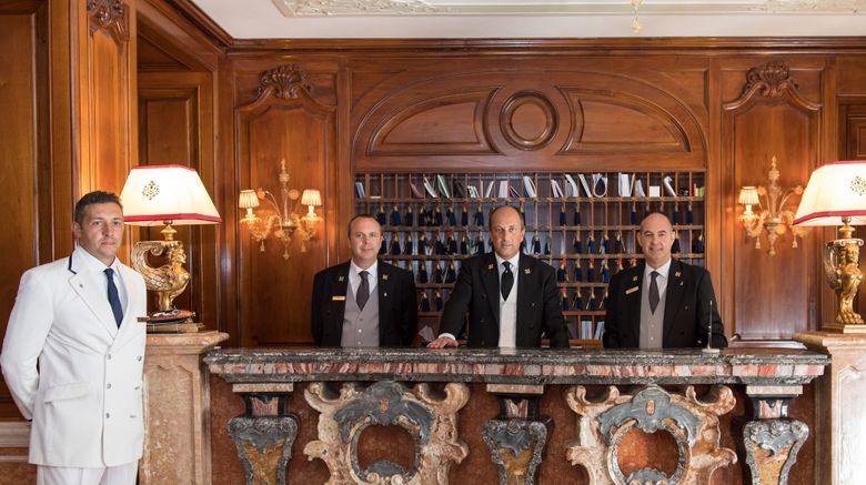 <b>The Gritti Palace, Luxury Collection Lobby</b>. Images powered by <a href="https://www.leonardoworldwide.com/" title="Leonardo Worldwide" target="_blank">Leonardo</a>.