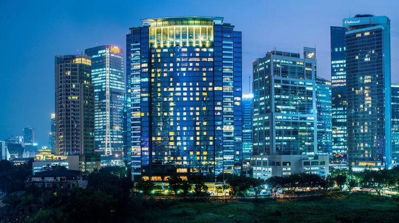 <b>JW Marriott Hotel Jakarta Exterior</b>. Images powered by <a href="https://www.leonardoworldwide.com/" title="Leonardo Worldwide" target="_blank">Leonardo</a>.