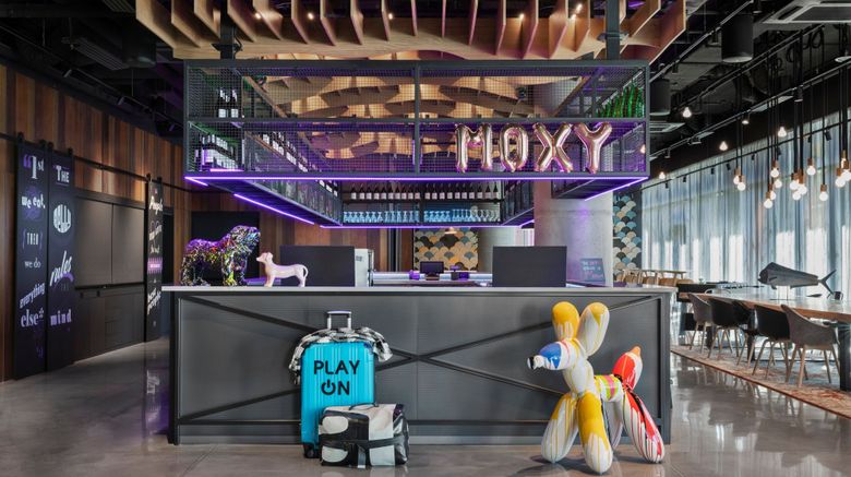 <b>Moxy Szczecin City Lobby</b>. Images powered by <a href="https://www.leonardoworldwide.com/" title="Leonardo Worldwide" target="_blank">Leonardo</a>.