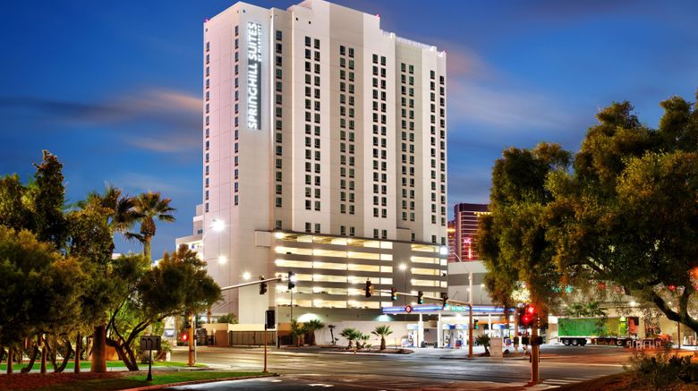 <b>SpringHill Suites Las Vegas Conv Center Exterior</b>. Images powered by <a href="https://leonardo.com/" title="Leonardo Worldwide" target="_blank">Leonardo</a>.