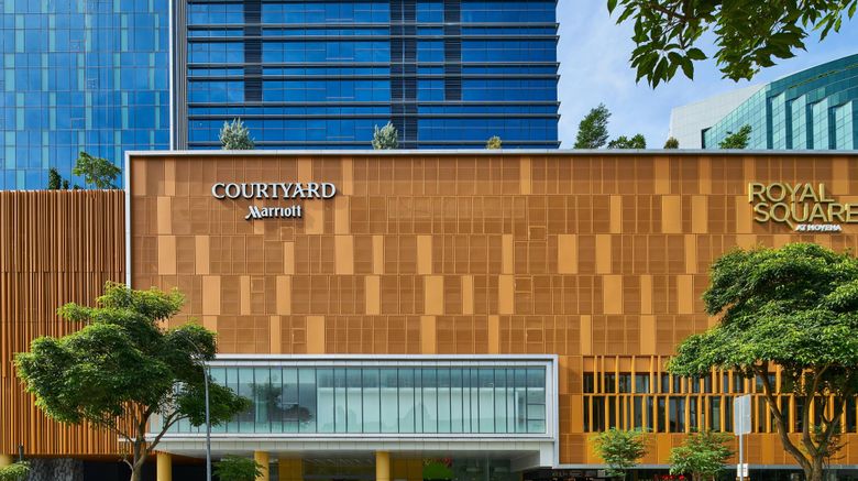 <b>Courtyard by Marriott Singapore Novena Exterior</b>. Images powered by <a href="https://www.leonardoworldwide.com/" title="Leonardo Worldwide" target="_blank">Leonardo</a>.