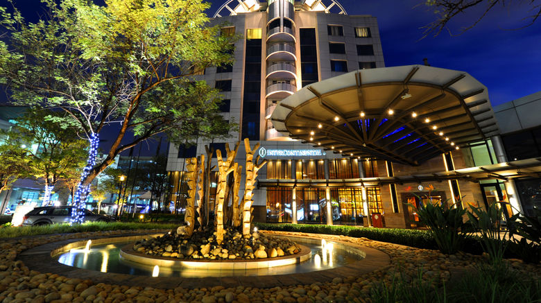 InterContinental O.R.Tambo Airport Hotel Exterior. Images powered by <a href="https://www.leonardoworldwide.com" target="_blank" rel="noopener">Leonardo</a>.