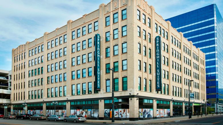 <b>SpringHill Suites Milwaukee Downtown Exterior</b>. Images powered by <a href="https://www.leonardoworldwide.com/" title="Leonardo Worldwide" target="_blank">Leonardo</a>.
