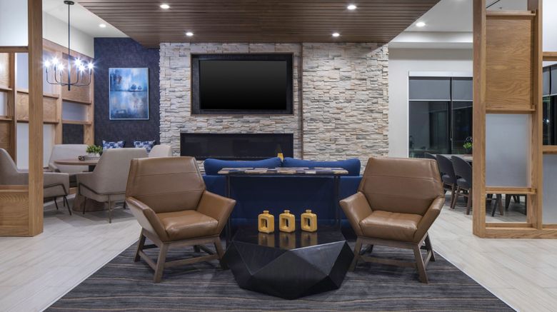 <b>Fairfield Inn & Suites South Denton Area Lobby</b>. Images powered by <a href="https://www.leonardoworldwide.com/" title="Leonardo Worldwide" target="_blank">Leonardo</a>.