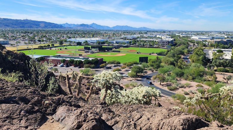 Marriott Phoenix Resort Tempe at The Buttes Exterior. Images powered by <a href="https://www.leonardoworldwide.com" target="_blank" rel="noopener">Leonardo</a>.