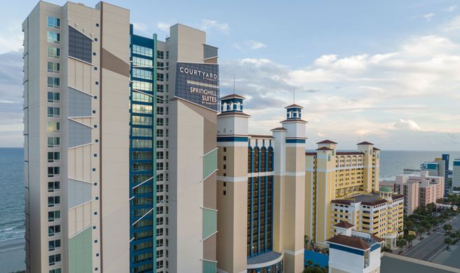 SpringHill Stes Myrtle Beach Oceanfront Exterior