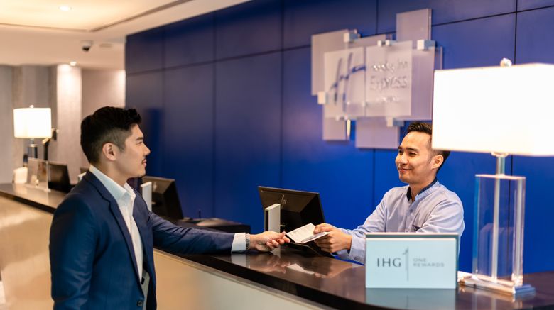 <b>Holiday Inn Express & Suites Johor Bahru Lobby</b>. Images powered by <a href="https://www.leonardoworldwide.com/" title="Leonardo Worldwide" target="_blank">Leonardo</a>.