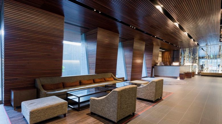 <b>Hotel Mystays Sapporo Station Lobby</b>. Images powered by <a href="https://www.leonardoworldwide.com/" title="Leonardo Worldwide" target="_blank">Leonardo</a>.