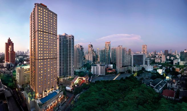 Marriott Exec Apartments Sukhumvit Park Exterior