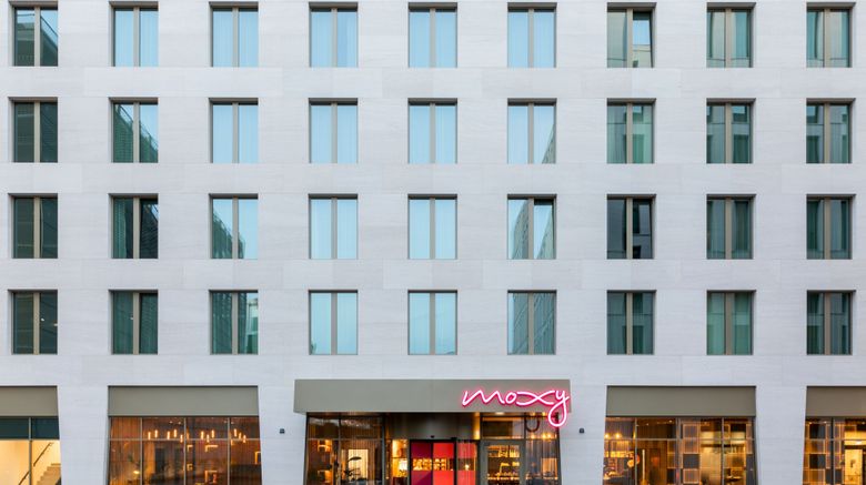 <b>Moxy Wuerzburg Exterior</b>. Images powered by <a href="https://www.leonardoworldwide.com/" title="Leonardo Worldwide" target="_blank">Leonardo</a>.