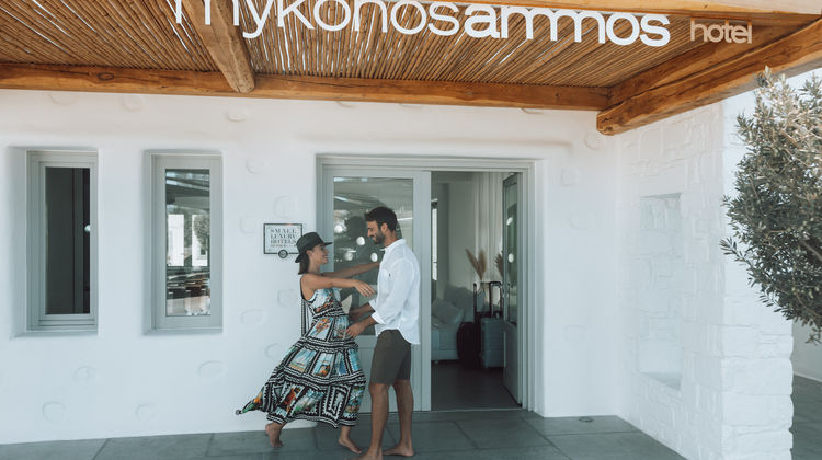 Mykonos Ammos Hotel Lobby