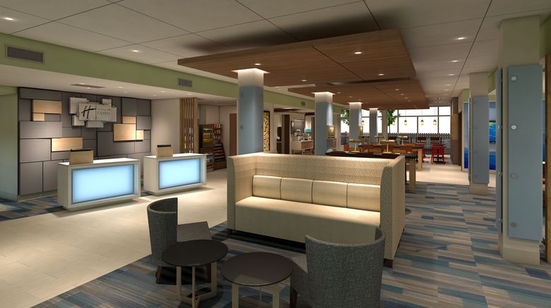 <b>Holiday Inn Express Bainbridge Lobby</b>. Images powered by <a href="https://www.leonardoworldwide.com/" title="Leonardo Worldwide" target="_blank">Leonardo</a>.