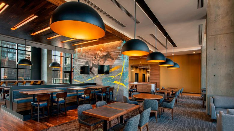 <b>Residence Inn Calgary Downtown/Beltline Restaurant</b>. Images powered by <a href="https://www.leonardoworldwide.com/" title="Leonardo Worldwide" target="_blank">Leonardo</a>.