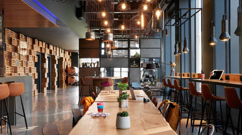 <b>Moxy Edinburgh Fountainbridge Restaurant</b>. Images powered by <a href="https://www.leonardoworldwide.com/" title="Leonardo Worldwide" target="_blank">Leonardo</a>.