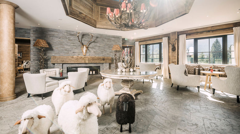 <b>Alpin Resort Sacher Seefeld - Tirol Lobby</b>. Images powered by <a href="https://www.leonardoworldwide.com/" title="Leonardo Worldwide" target="_blank">Leonardo</a>.
