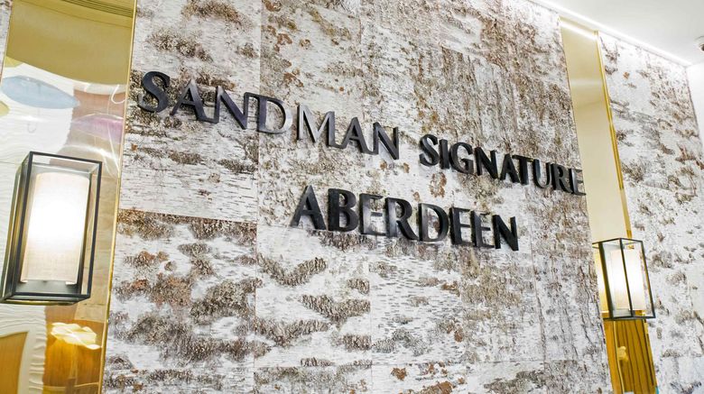 <b>Sandman Signature Aberdeen Hotel Lobby</b>. Images powered by <a href="https://www.leonardoworldwide.com/" title="Leonardo Worldwide" target="_blank">Leonardo</a>.
