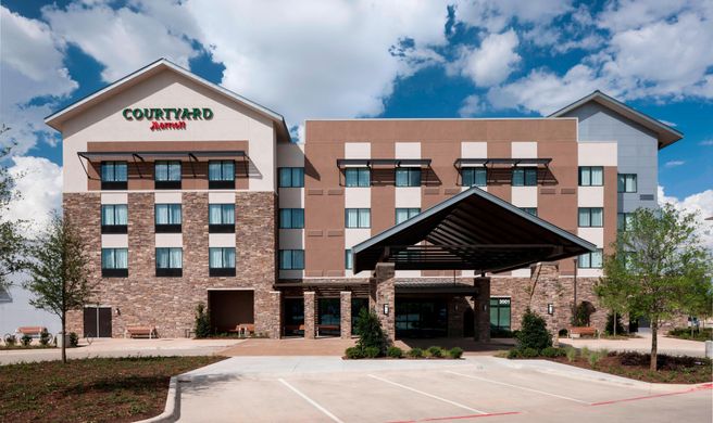 Courtyard Fort Worth Alliance Town Centr Exterior
