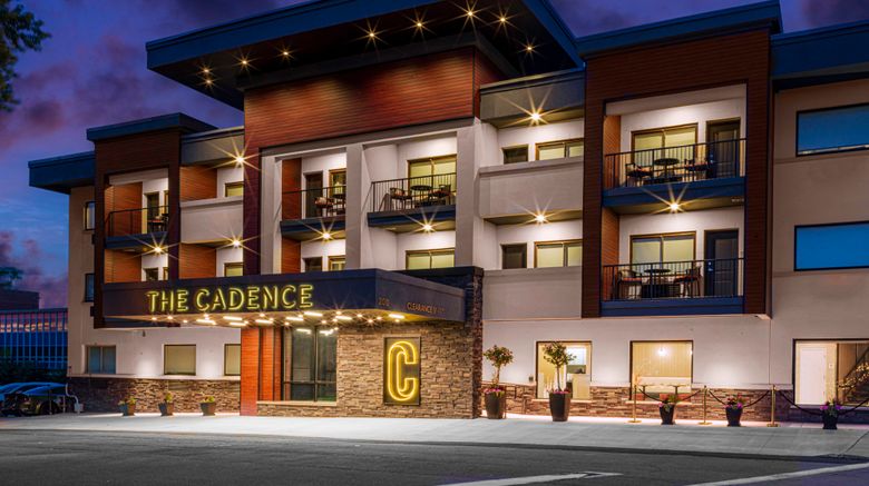 voco The Cadence Exterior. Images powered by <a href="https://www.leonardoworldwide.com" target="_blank" rel="noopener">Leonardo</a>.