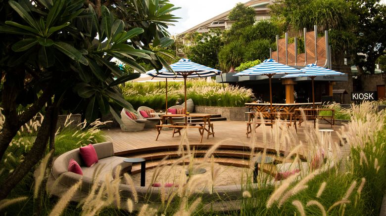 <b>Hotel Indigo Bali Seminyak Beach Restaurant</b>. Images powered by <a href=https://www.travelagewest.com/Hotels/Seminyak-Indonesia/