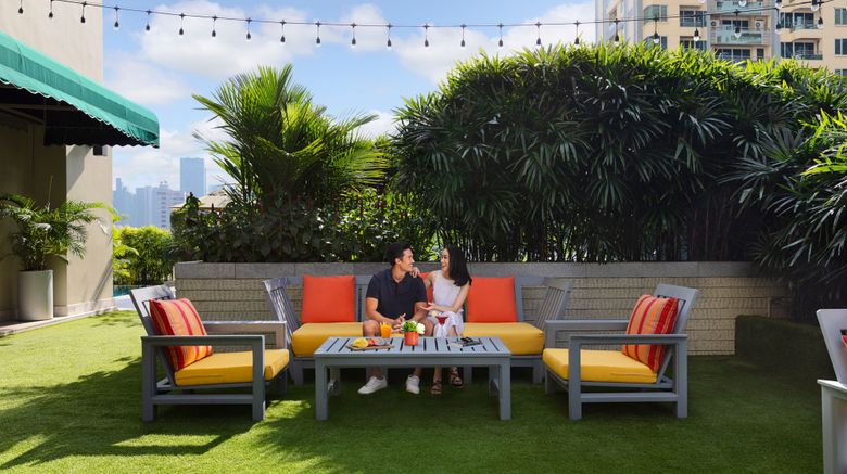 <b>Marriott Exec Apartments Sukhumvit Park Pool</b>. Images powered by <a href="https://www.leonardoworldwide.com/" title="Leonardo Worldwide" target="_blank">Leonardo</a>.