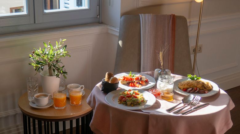 <b>A77 Suites By Andronis Restaurant</b>. Images powered by <a href="https://www.leonardoworldwide.com/" title="Leonardo Worldwide" target="_blank">Leonardo</a>.