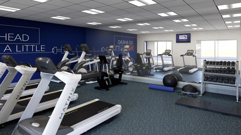 <b>Holiday Inn Express Evansville West Health Club</b>. Images powered by <a href="https://www.leonardoworldwide.com/" title="Leonardo Worldwide" target="_blank">Leonardo</a>.