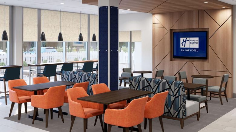 <b>Holiday Inn Express Evansville West Lobby</b>. Images powered by <a href="https://www.leonardoworldwide.com/" title="Leonardo Worldwide" target="_blank">Leonardo</a>.