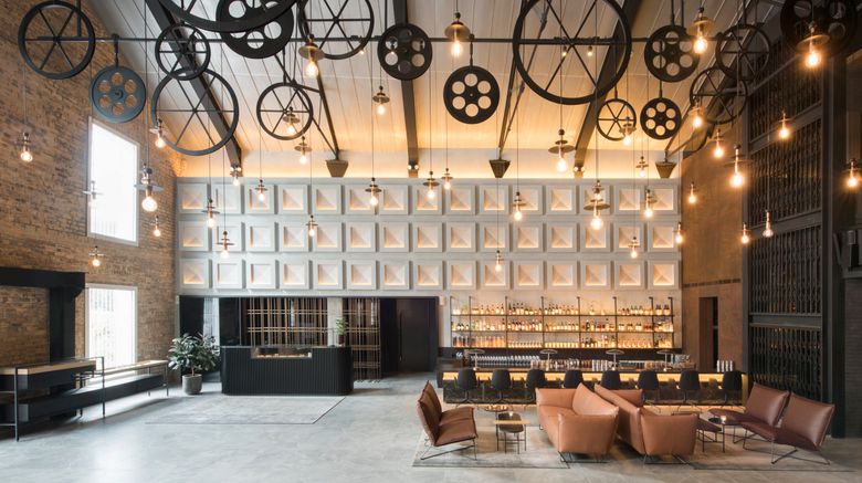 <b>The Warehouse Hotel, a Design Hotel Lobby</b>. Images powered by <a href="https://www.leonardoworldwide.com/" title="Leonardo Worldwide" target="_blank">Leonardo</a>.