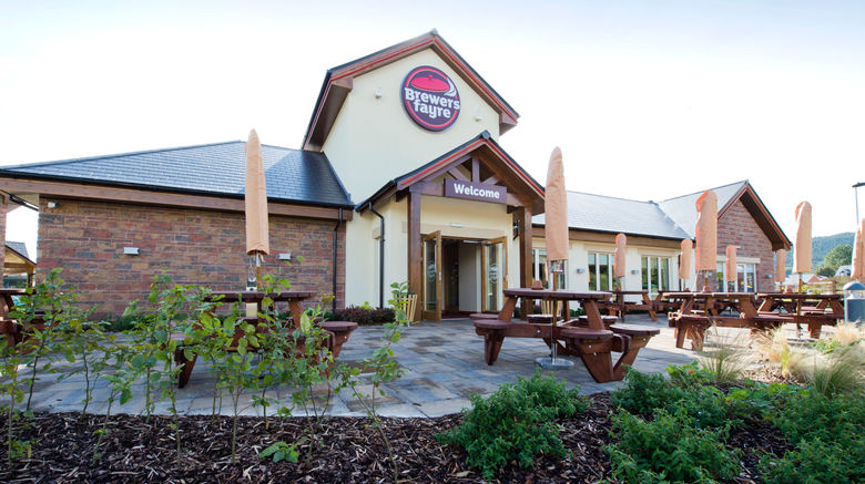 <b>Premier Inn Abergavenny Hotel Exterior</b>. Images powered by <a href="https://www.leonardoworldwide.com/" title="Leonardo Worldwide" target="_blank">Leonardo</a>.