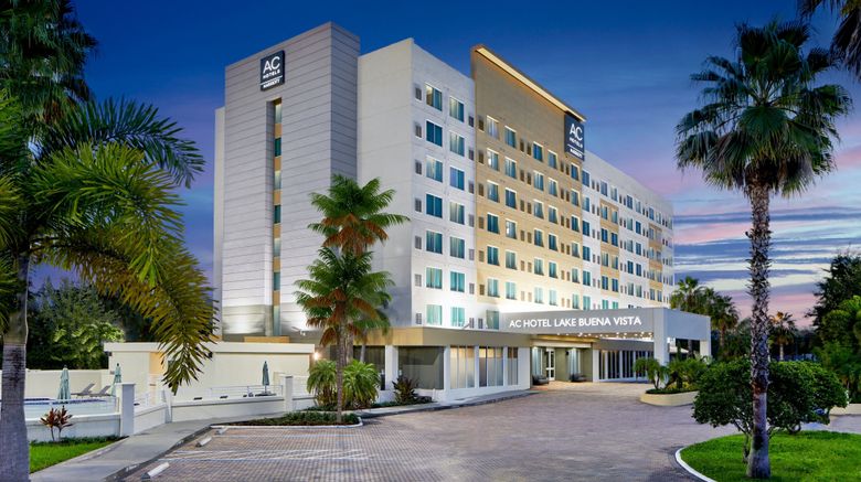 AC Hotel Orlando Lake Buena Vista Exterior. Images powered by <a href="https://www.leonardoworldwide.com" target="_blank" rel="noopener">Leonardo</a>.