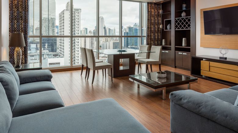<b>Marriott Executive Apartments Finisterre Room</b>. Images powered by <a href="https://www.leonardoworldwide.com/" title="Leonardo Worldwide" target="_blank">Leonardo</a>.