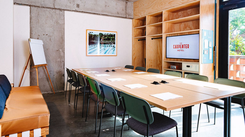 <b>The Carpenter Hotel Meeting</b>. Images powered by <a href="https://www.leonardoworldwide.com/" title="Leonardo Worldwide" target="_blank">Leonardo</a>.
